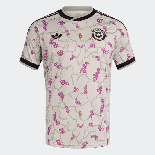 adidas ANFP Chile Away Jersey 2026 International Replica Beige Mens Small - Third Coast Soccer