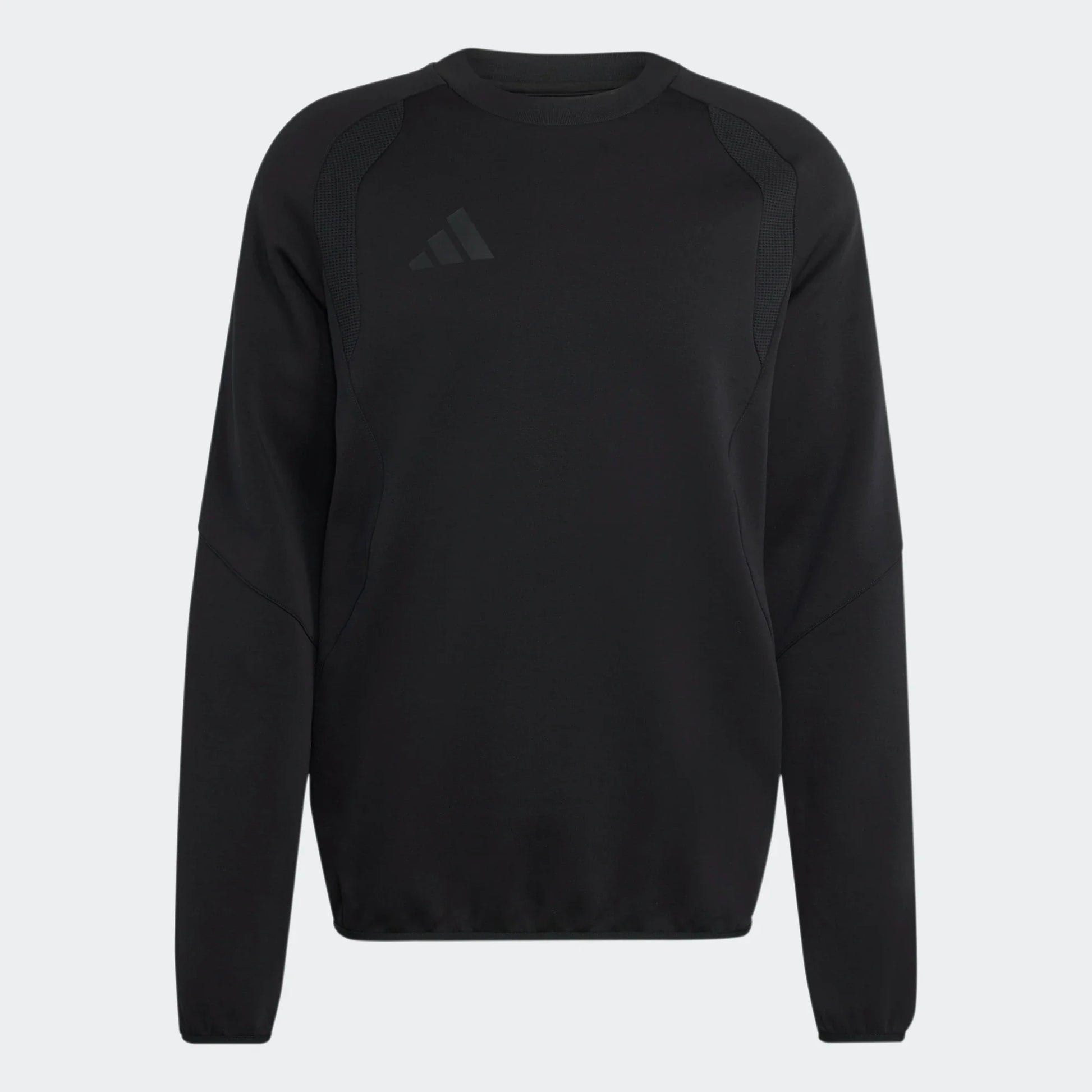 adidas Tiro Travel Crew Sweatshirt - Black Training Wear Black Mens Small - Third Coast Soccer