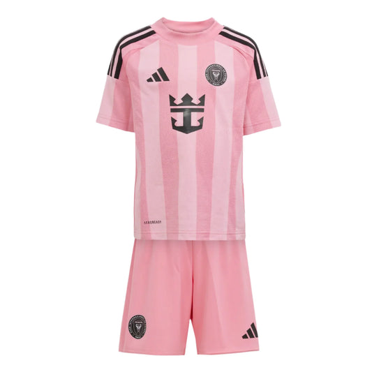 adidas Messi Inter Miami CF Home Mini Kit 2025 Club Replica Closeout - Third Coast Soccer
