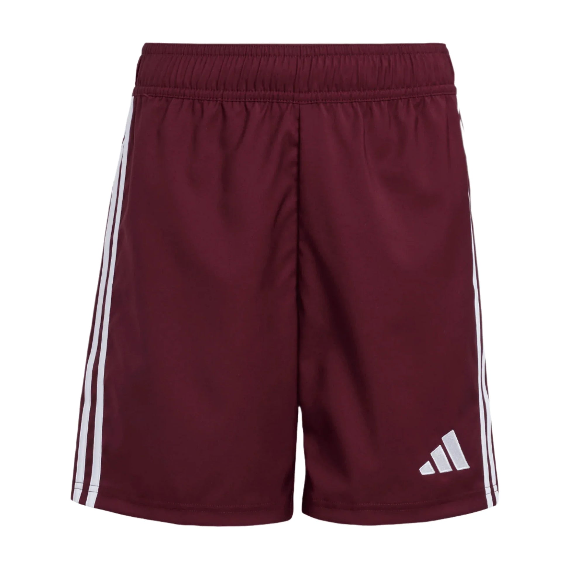adidas Youth Tastigo 25 Short - Maroon/White Shorts - Third Coast Soccer