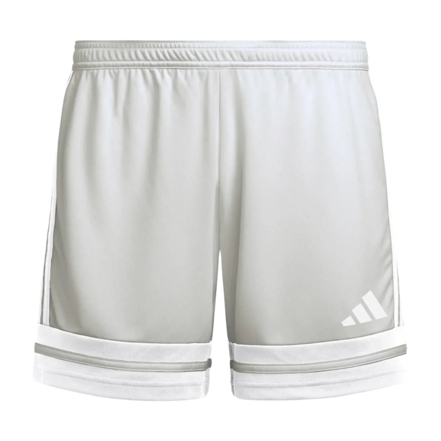 adidas Youth Squadra 25 Short - Light Grey/White Shorts - Third Coast Soccer