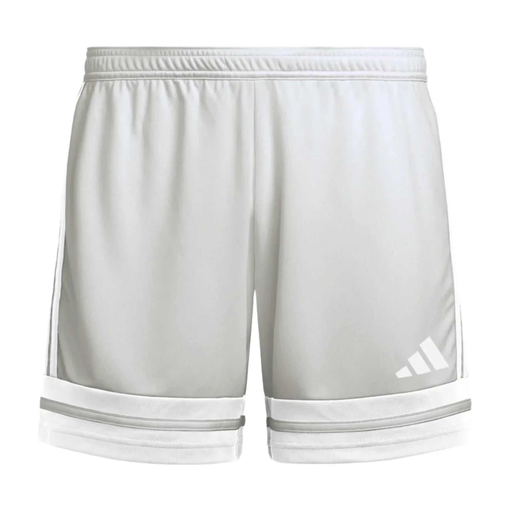 adidas Youth Squadra 25 Short - Light Grey/White Shorts - Third Coast Soccer
