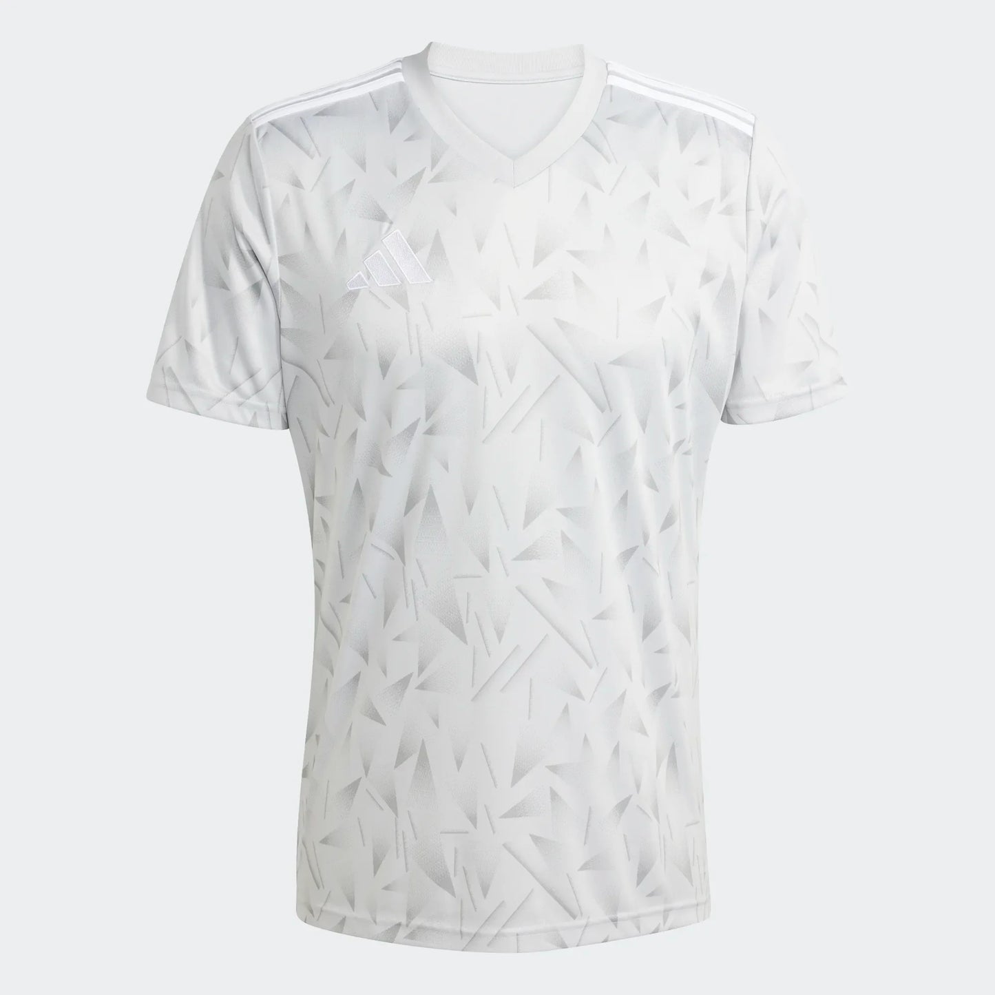 adidas Team Icon 25 Jersey - Team Light Grey/White Jerseys - Third Coast Soccer
