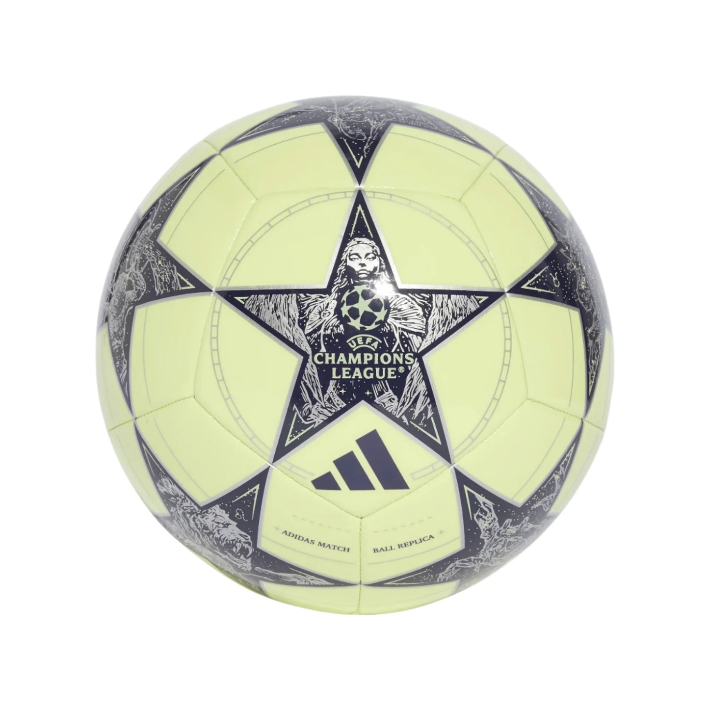adidas UCL Real Madrid Ball - Lime/Silver/Ink Balls - Third Coast Soccer