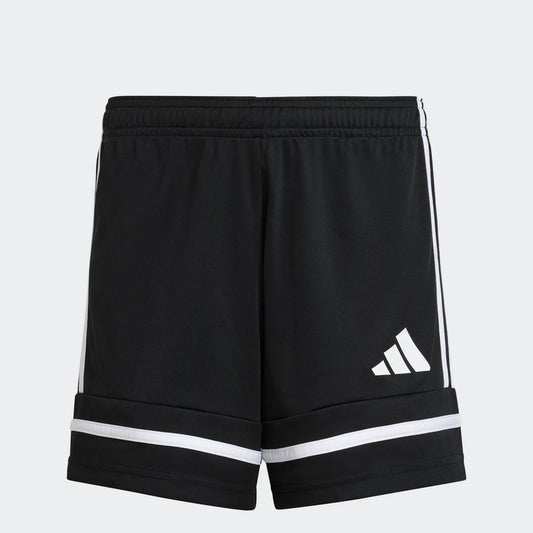 adidas Girls Squadra 25 Short - Black/White Shorts Black/White Youth XSmall - Third Coast Soccer