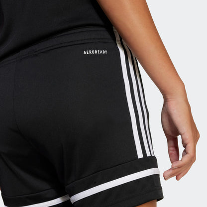 adidas Girls Squadra 25 Short - Black/White Shorts - Third Coast Soccer