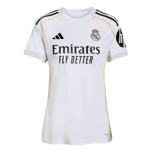 adidas Women's Real Madrid Home Jersey 25/26 Club Replica Closeout - Third Coast Soccer