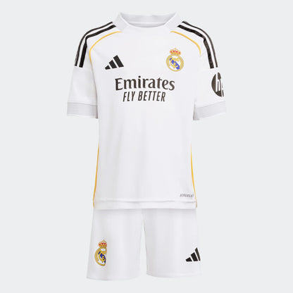 adidas Kids Real Madrid Home Mini Kit Club Replica Closeout - Third Coast Soccer