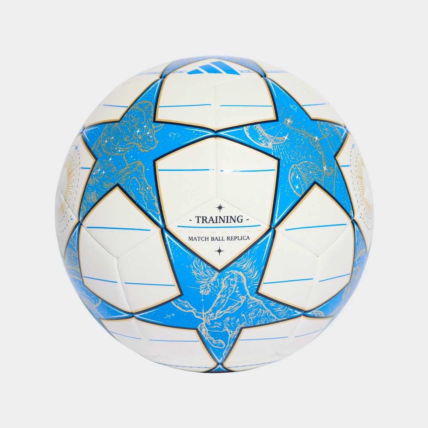 adidas UCL Training Ball - White/Dark Blue Balls - Third Coast Soccer