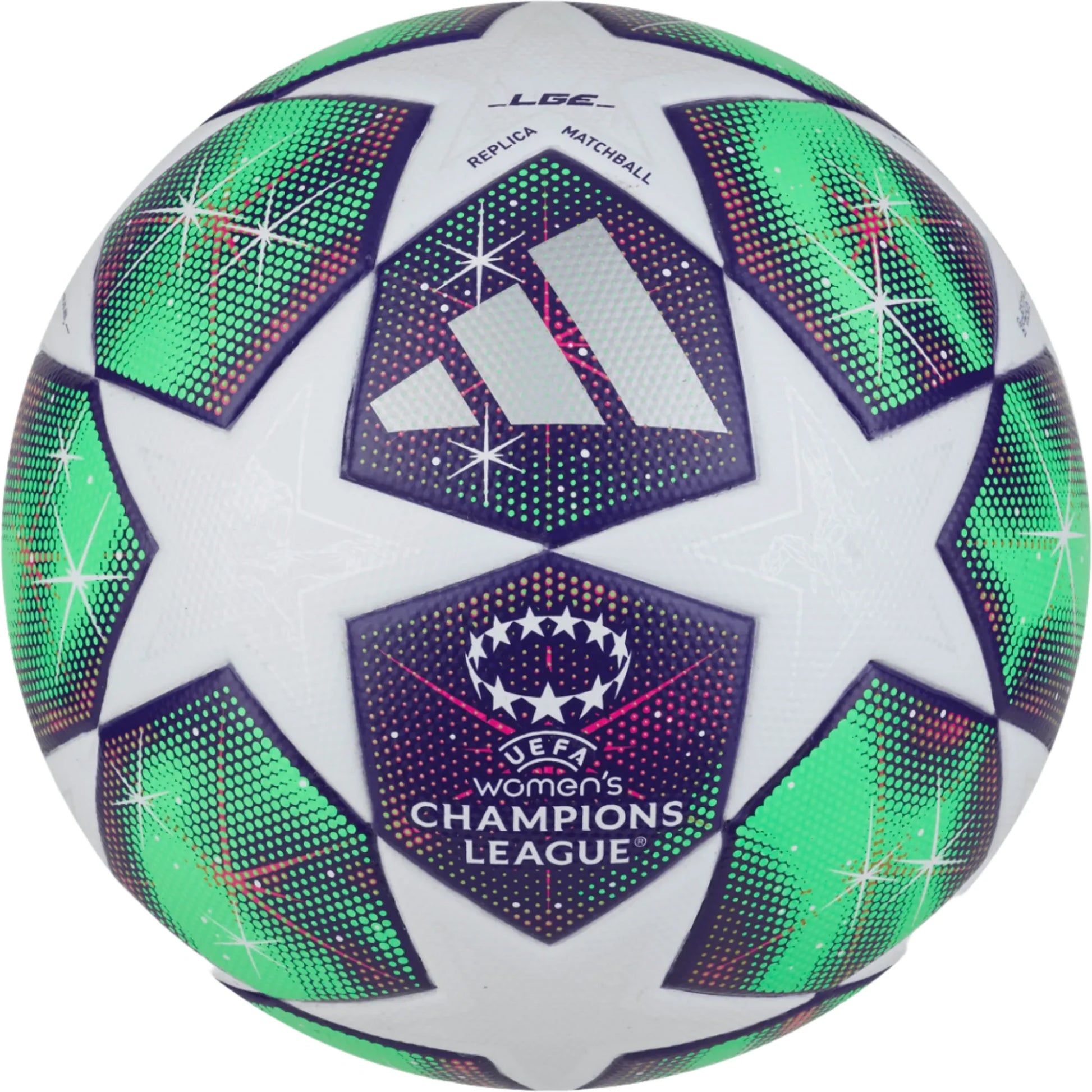 adidas WUCL League Ball 25/26 - White/Pink/Yellow Balls - Third Coast Soccer