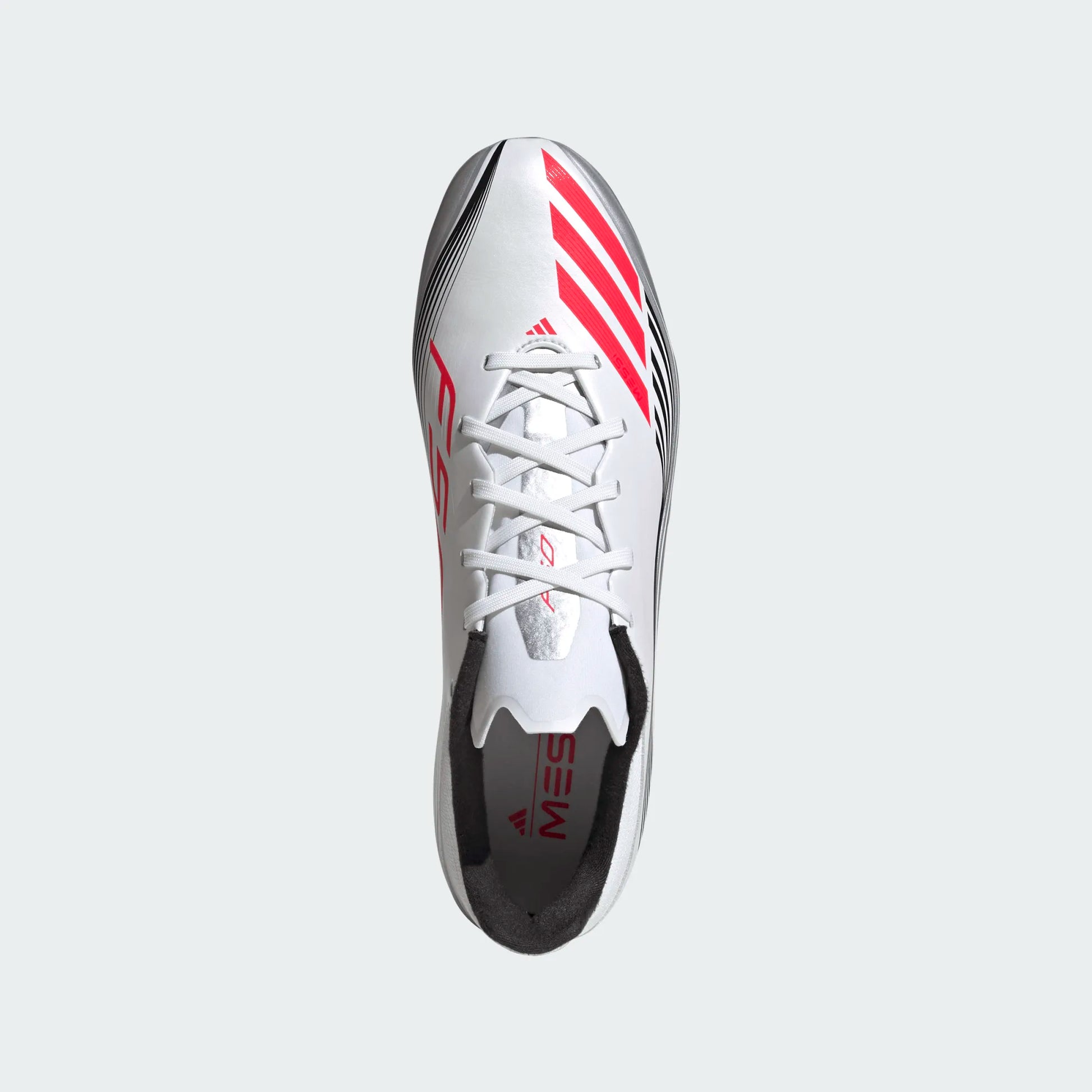 adidas F50 Messi League FG - White/Red/Silver Men's Footwear - Third Coast Soccer