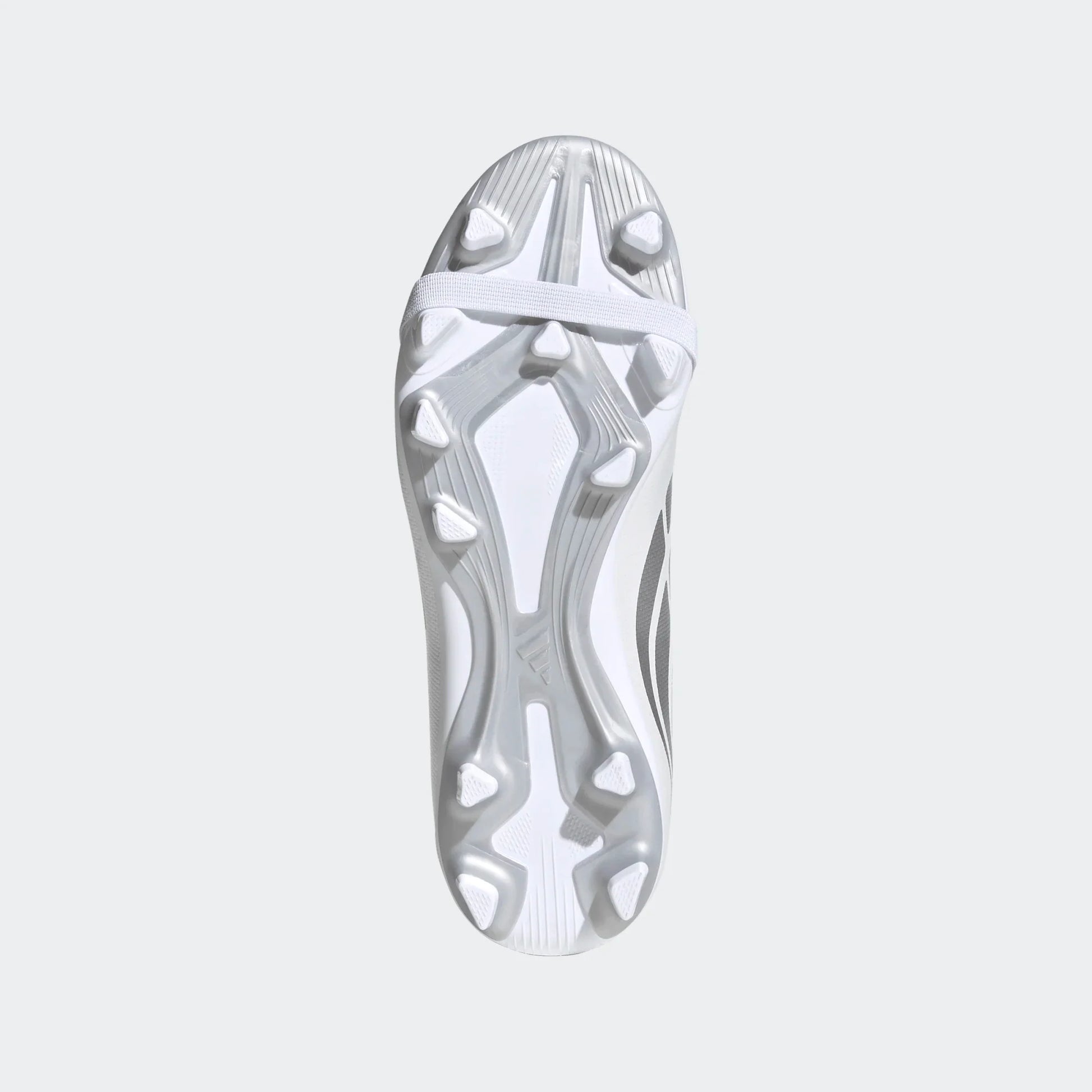 adidas Youth Predator Club FG - White/Metallic/Royal Youth Footwear - Third Coast Soccer
