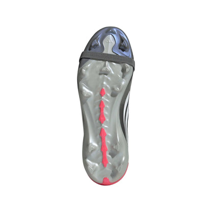 adidas Youth Predator Elite FG - Iron/Metallic/Red Youth Footwear - Third Coast Soccer