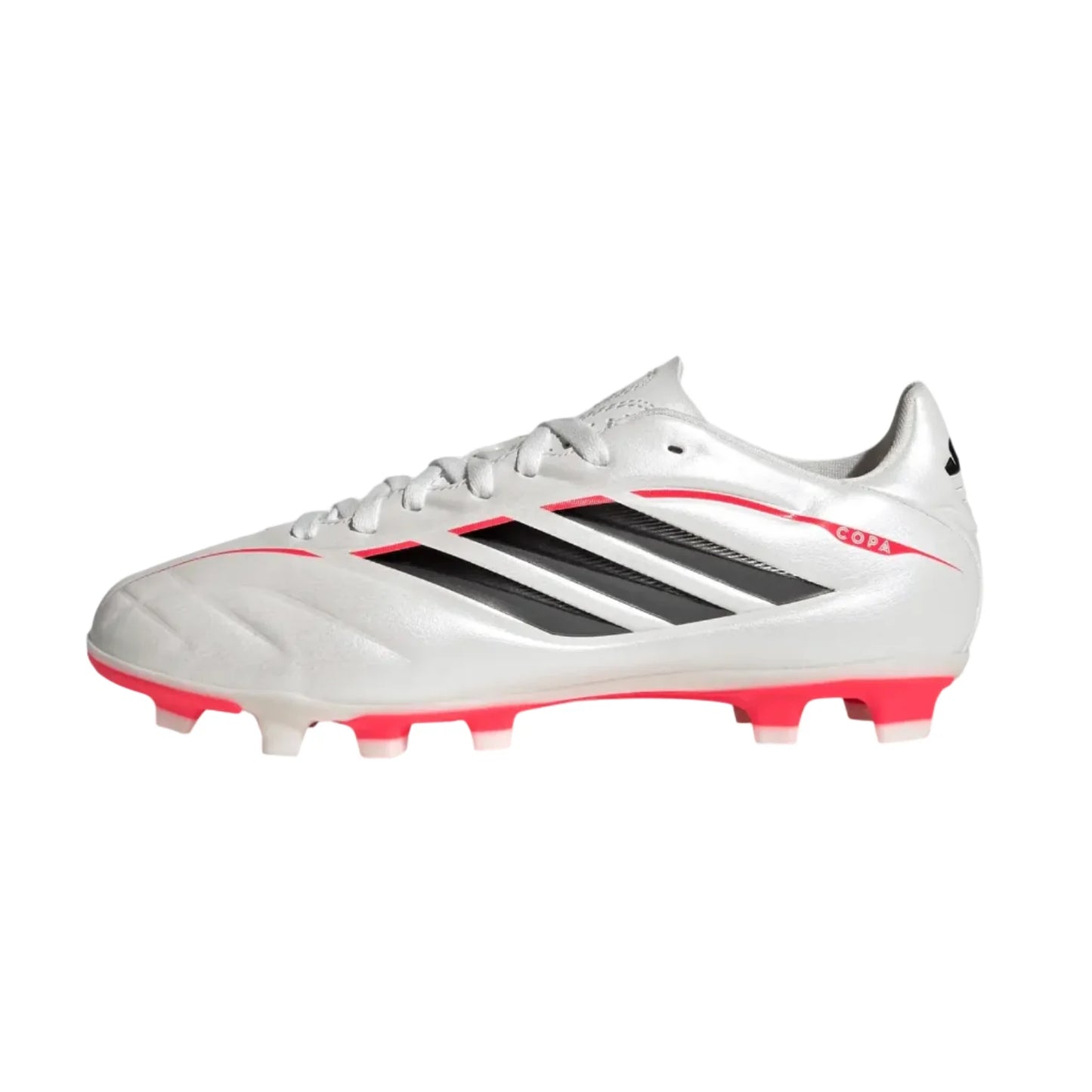 adidas Youth Copa Pure IV Club FG/MG - Metallic/Black/Red Youth Footwear Zero Metallic/Core Black/Lucid Red Youth 10.5 - Third Coast Soccer