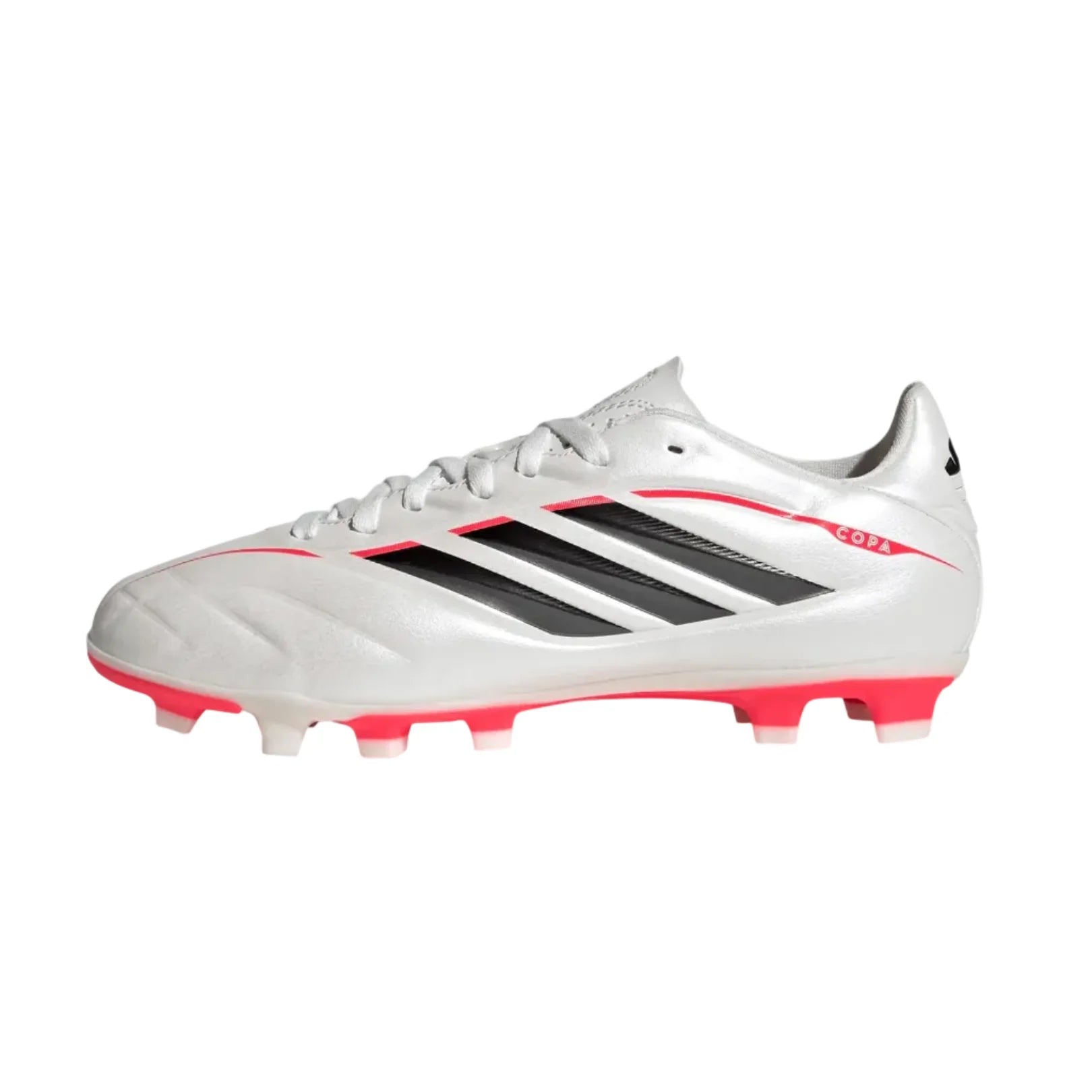 adidas Youth Copa Pure IV Club FG/MG - Metallic/Black/Red Youth Footwear Zero Metallic/Core Black/Lucid Red Youth 10.5 - Third Coast Soccer