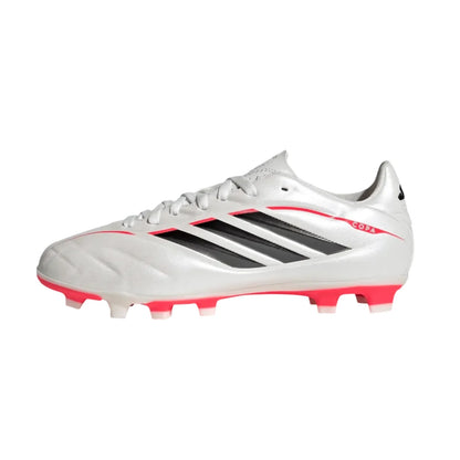 adidas Youth Copa Pure IV Club FG/MG - Metallic/Black/Red Youth Footwear Zero Metallic/Core Black/Lucid Red Youth 10.5 - Third Coast Soccer