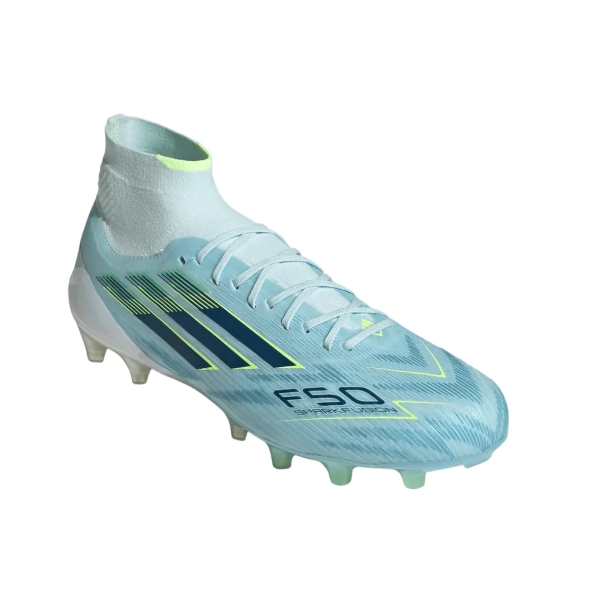 adidas F50 Sparkfusion Elite FG/AG - Aluminum Blue Men's Footwear - Third Coast Soccer