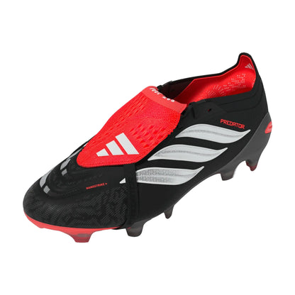adidas Predator Elite FT FG - Black/White/Red Men's Footwear - Third Coast Soccer