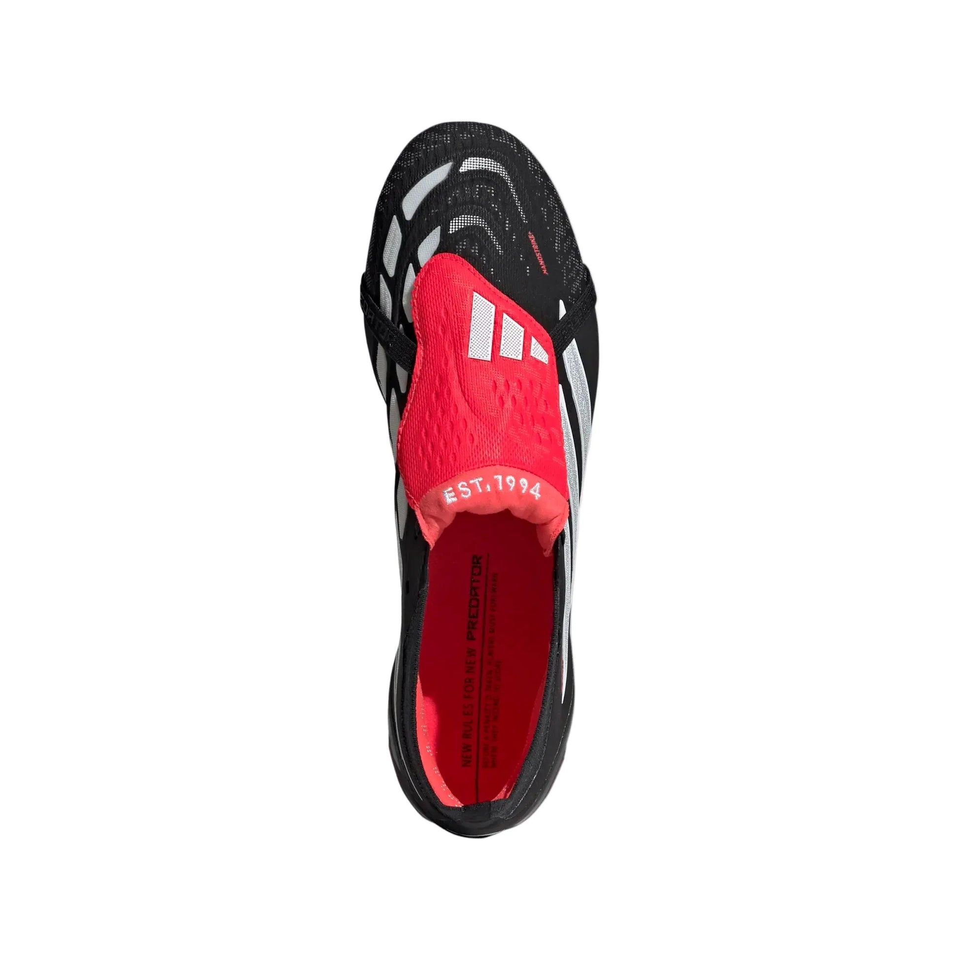 adidas Predator Elite FT FG - Black/White/Red Men's Footwear - Third Coast Soccer