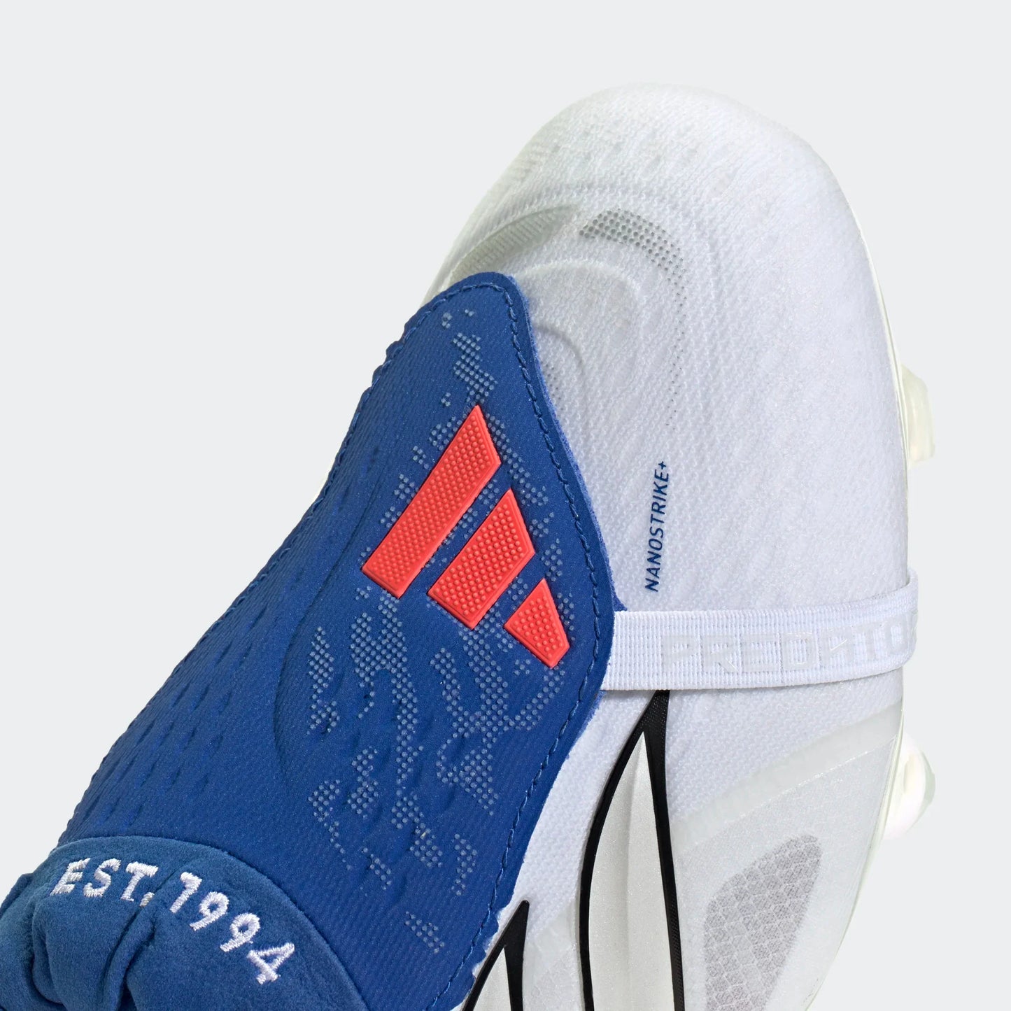 adidas Predator Elite FG - White/Metallic/Royal Men's Footwear - Third Coast Soccer