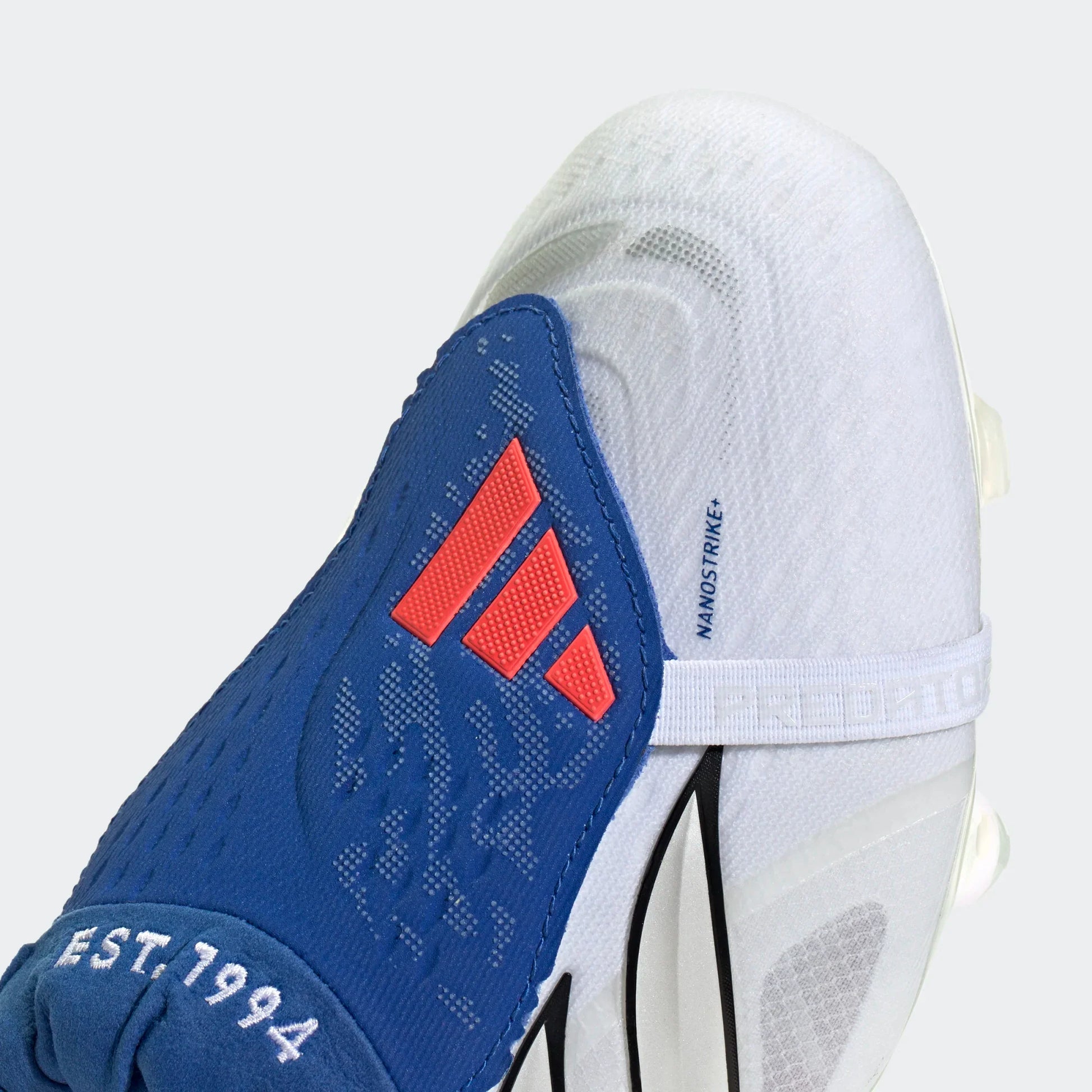 adidas Predator Elite FG - White/Metallic/Royal Men's Footwear - Third Coast Soccer