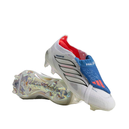 adidas Predator Elite FG - White/Metallic/Royal Men's Footwear - Third Coast Soccer