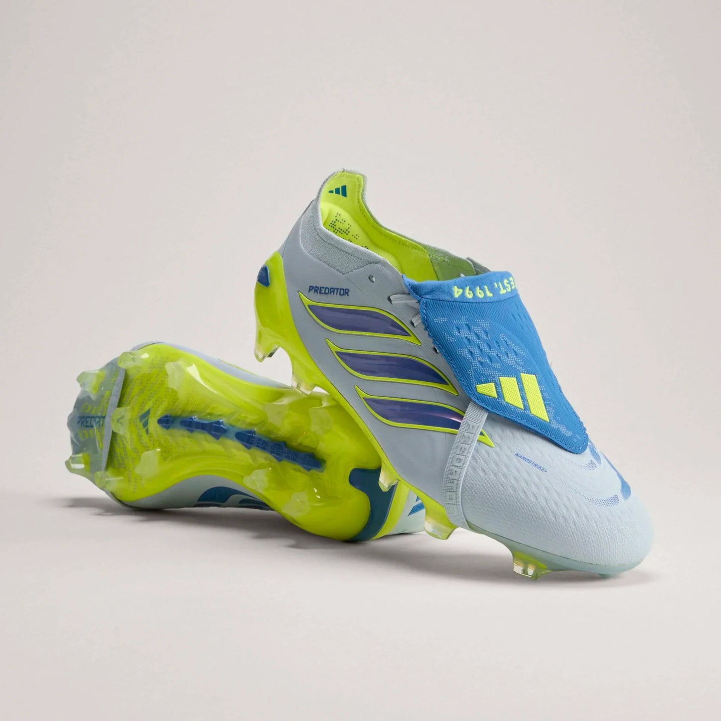 adidas Predator Elite FT FG - Creme/Blue/Yellow Men's Footwear - Third Coast Soccer