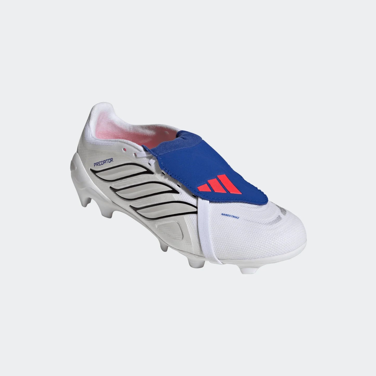 adidas Predator League FG - White/Metallic/Royal Men's Footwear Feather White/Metallic/Royal Blue Mens 6.5 - Third Coast Soccer