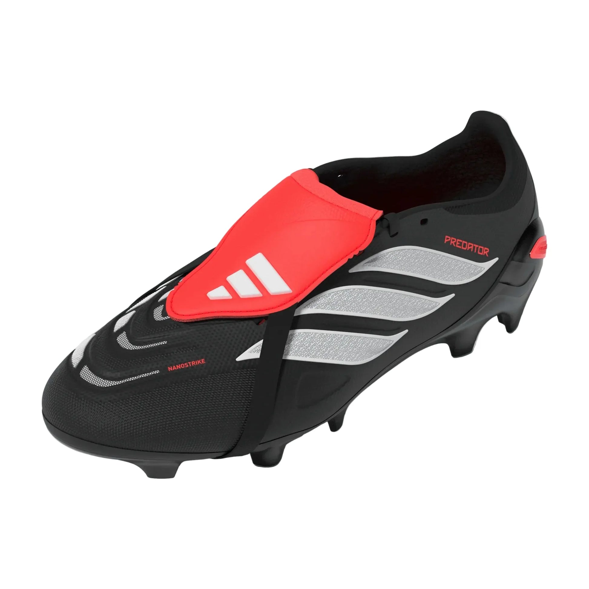 adidas Predator League FT FG - Black/White/Red Men's Footwear - Third Coast Soccer