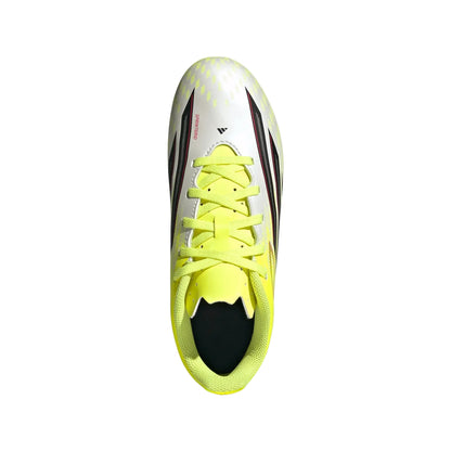 adidas Youth F50 Club FG - Yellow/Black/Red Youth Footwear - Third Coast Soccer