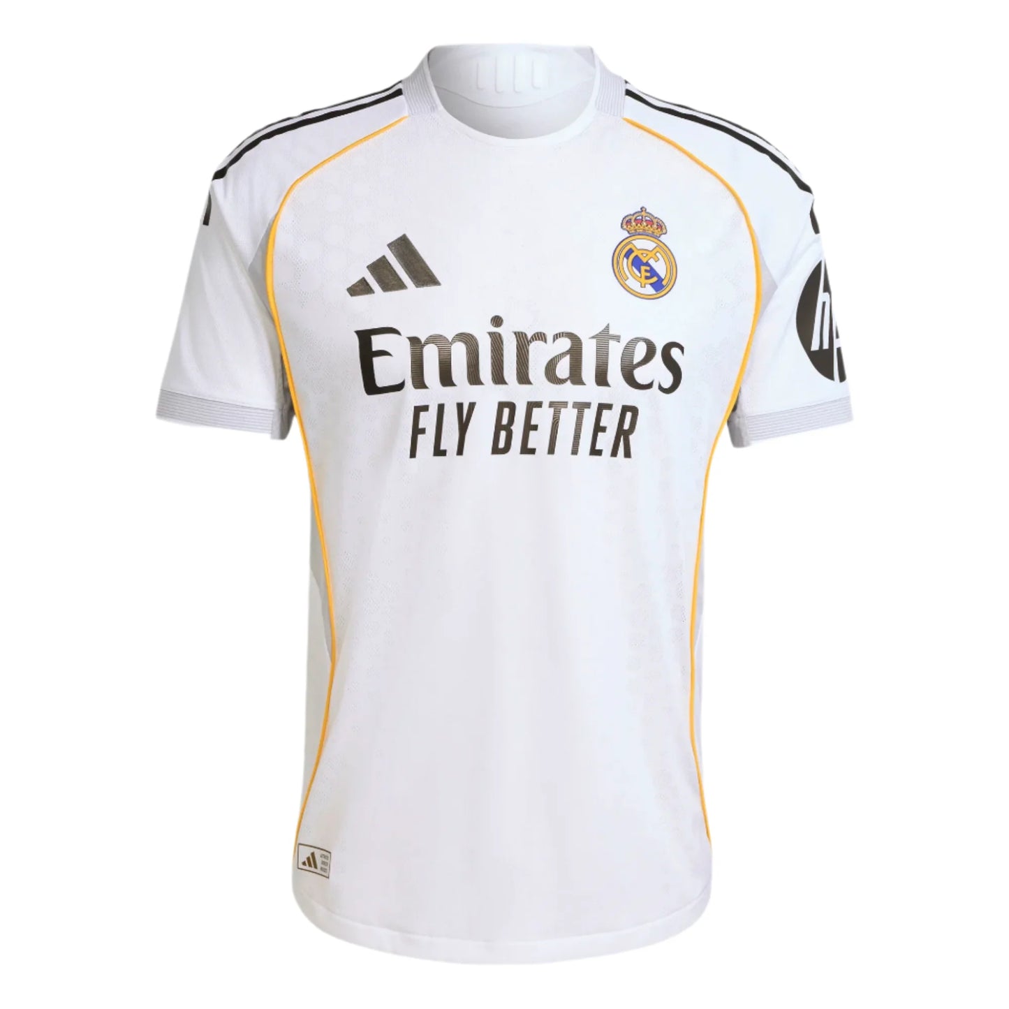 adidas Real Madrid Authentic Home Jersey 25/26 Club Replica Closeout - Third Coast Soccer