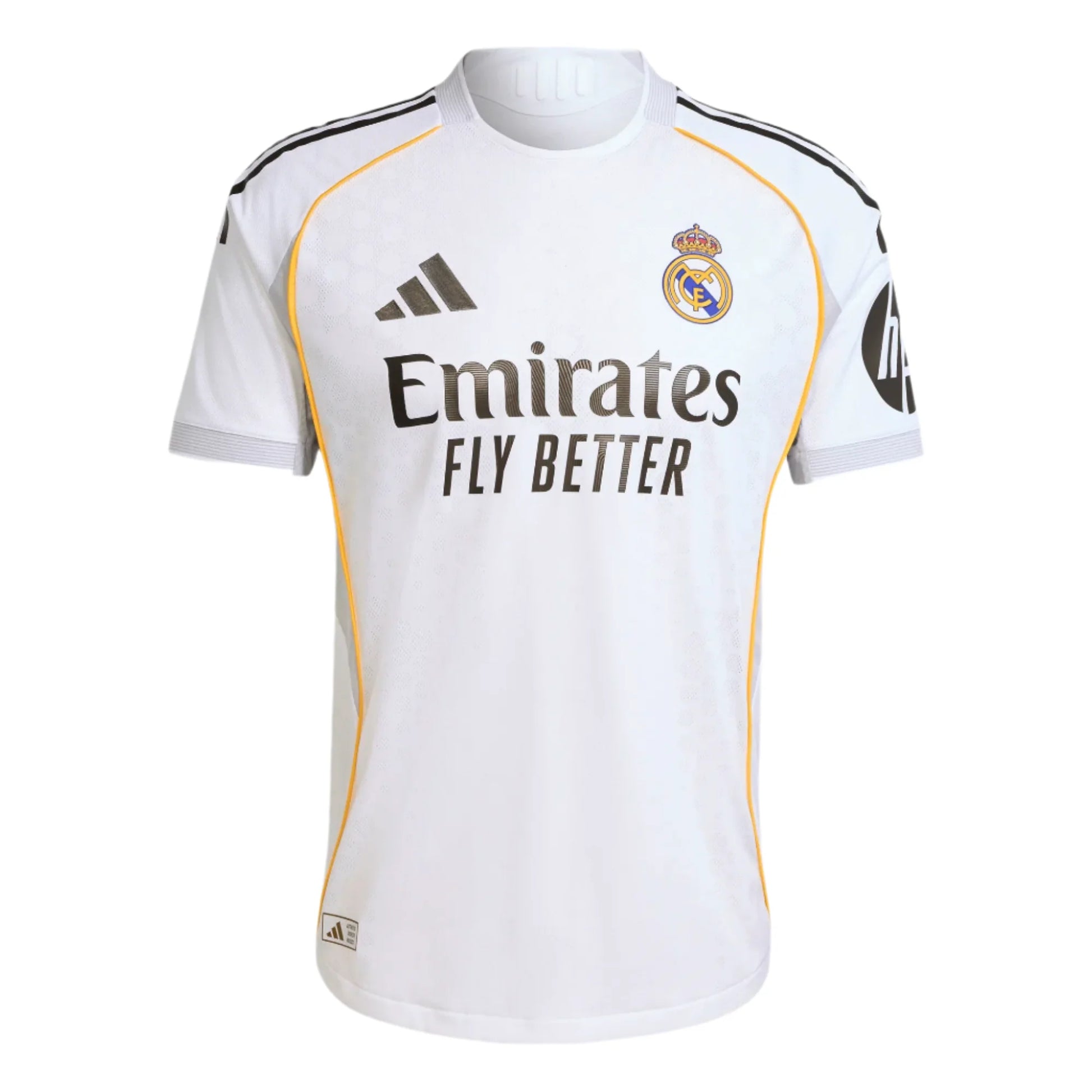 adidas Real Madrid Authentic Home Jersey 25/26 Club Replica Closeout - Third Coast Soccer