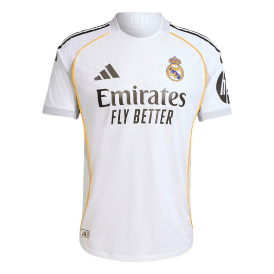 adidas Real Madrid Authentic Home Jersey 25/26 Club Replica Closeout - Third Coast Soccer