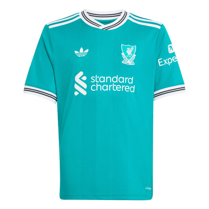 adidas Youth Liverpool FC Third Jersey 25/26 Club Replica Closeout - Third Coast Soccer