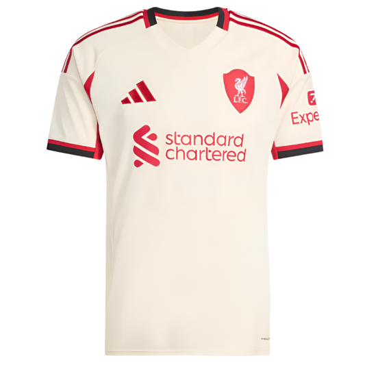 adidas Youth Liverpool FC Away Jersey 25/26 Club Replica Closeout - Third Coast Soccer