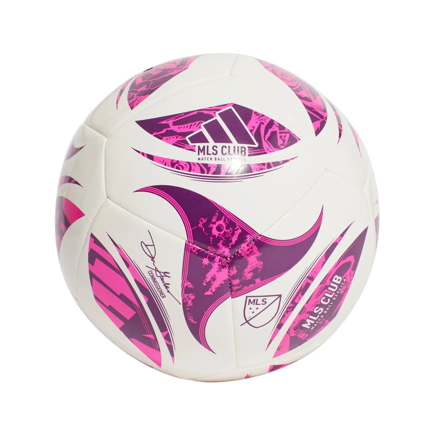adidas MLS Club Ball - White/Purple/Pink Balls - Third Coast Soccer