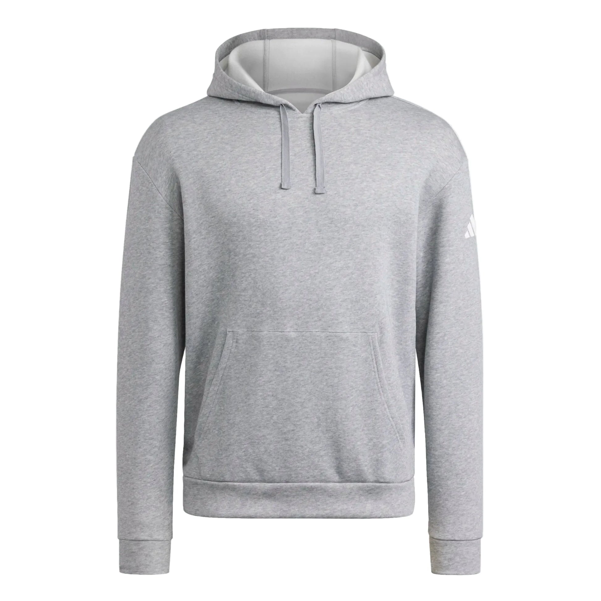 adidas Fleece Pullover Hoody - Grey Training Wear - Third Coast Soccer