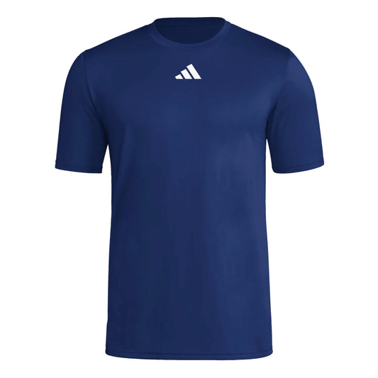adidas SS Pregame Tee - Navy Training Wear - Third Coast Soccer
