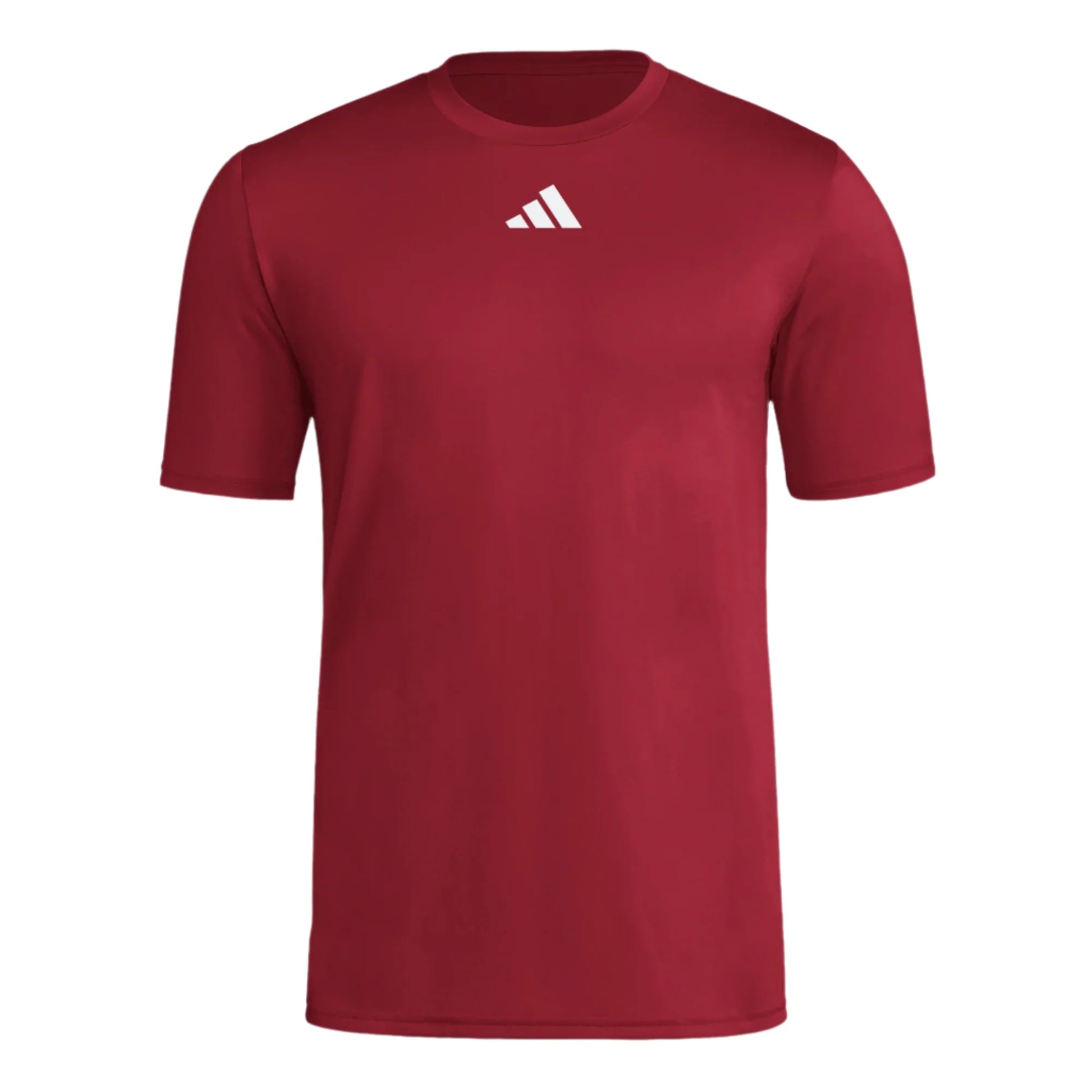 adidas SS Pregame Tee - Red Training Wear - Third Coast Soccer