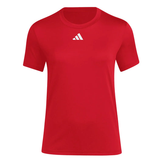 adidas Women's Pre-Game T-Shirt - Red Training Wear - Third Coast Soccer