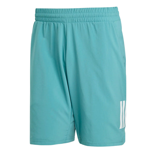 adidas Club 3 Stripe Short - Teal Shorts - Third Coast Soccer
