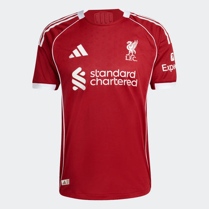 adidas Liverpool FC Authentic Home Jersey 25/26 Club Replica - Third Coast Soccer