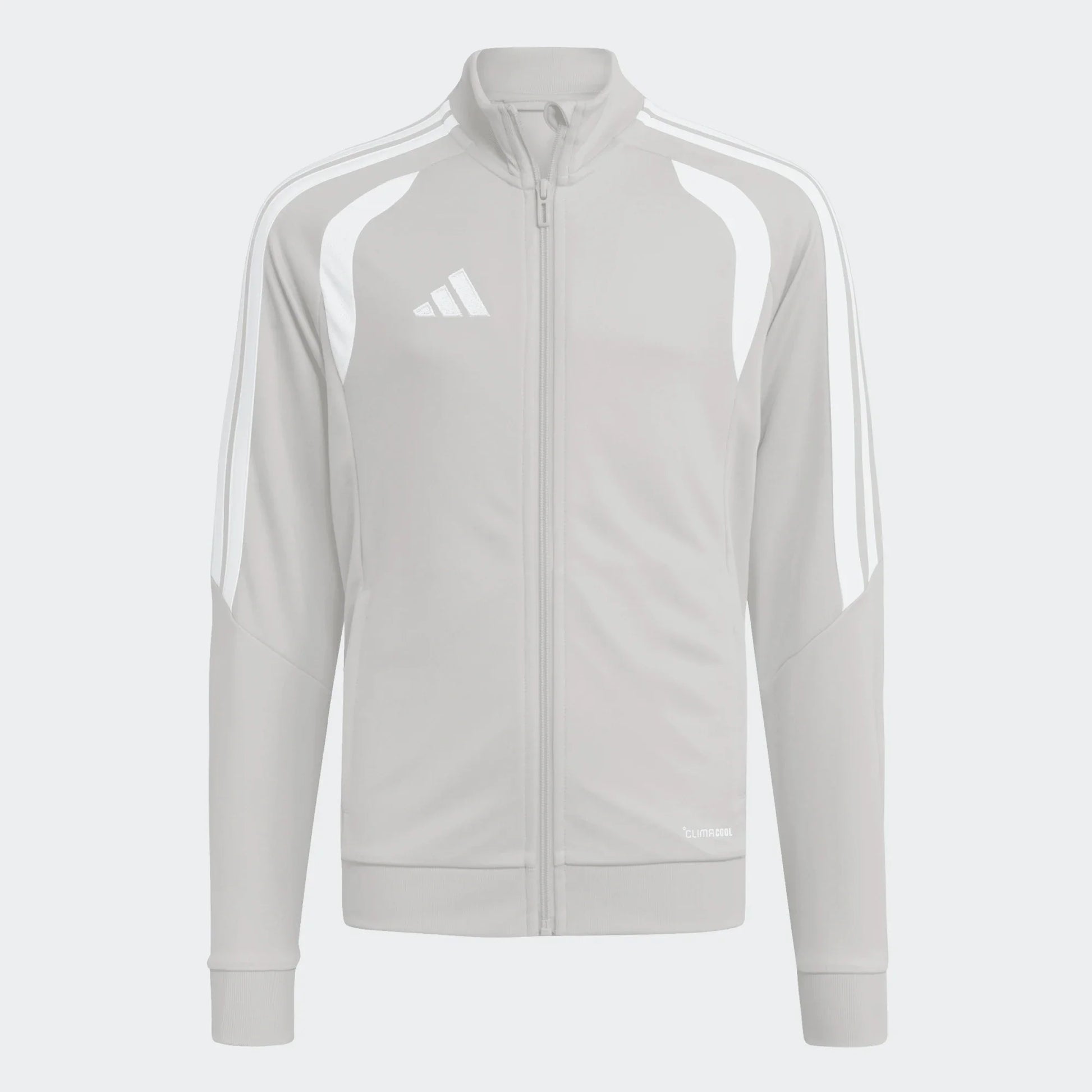 adidas Youth Tiro 26 League Training Jacket - Team Light Grey/White Jackets Team Light Grey/White Youth XSmall - Third Coast Soccer