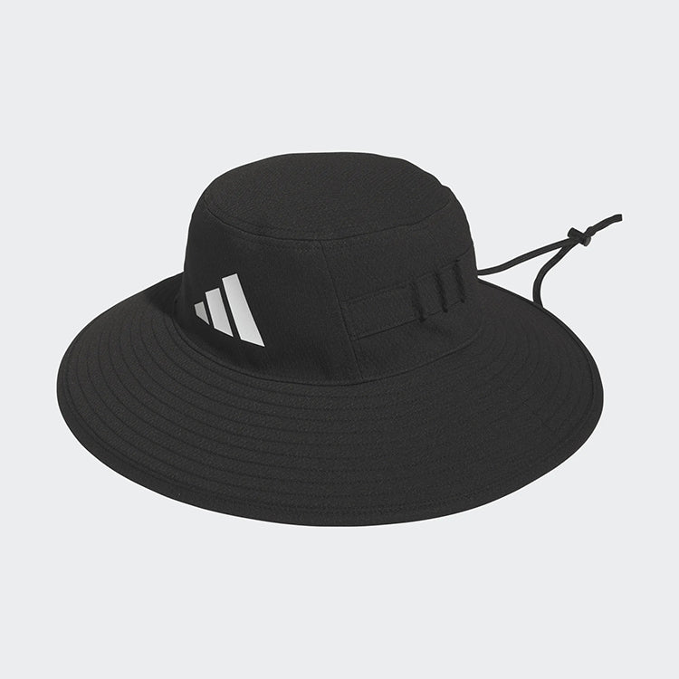 adidas Wide Brim Hat - Black Hat Black S/M - Third Coast Soccer
