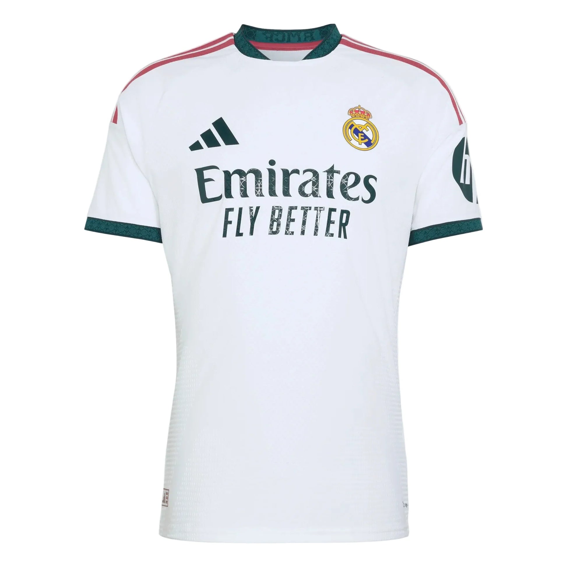 adidas Real Madrid Authentic Home Jersey 26/27 Club Replica White Mens Small - Third Coast Soccer