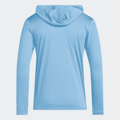 adidas D4T LS Hoody - Team Light Blue Training Wear - Third Coast Soccer