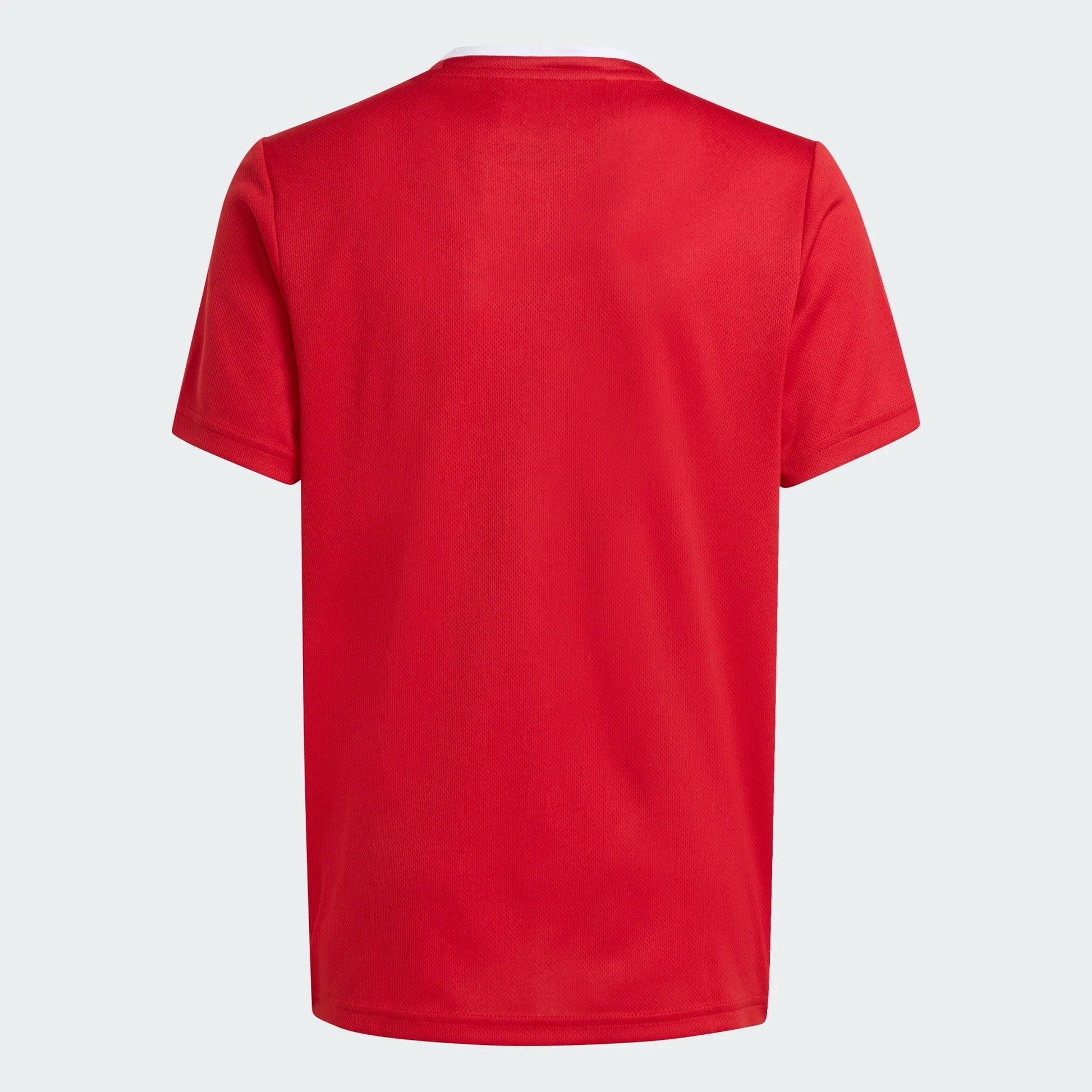 adidas Youth Entrada 26 Poly Tee - Red Training Jersey - Third Coast Soccer
