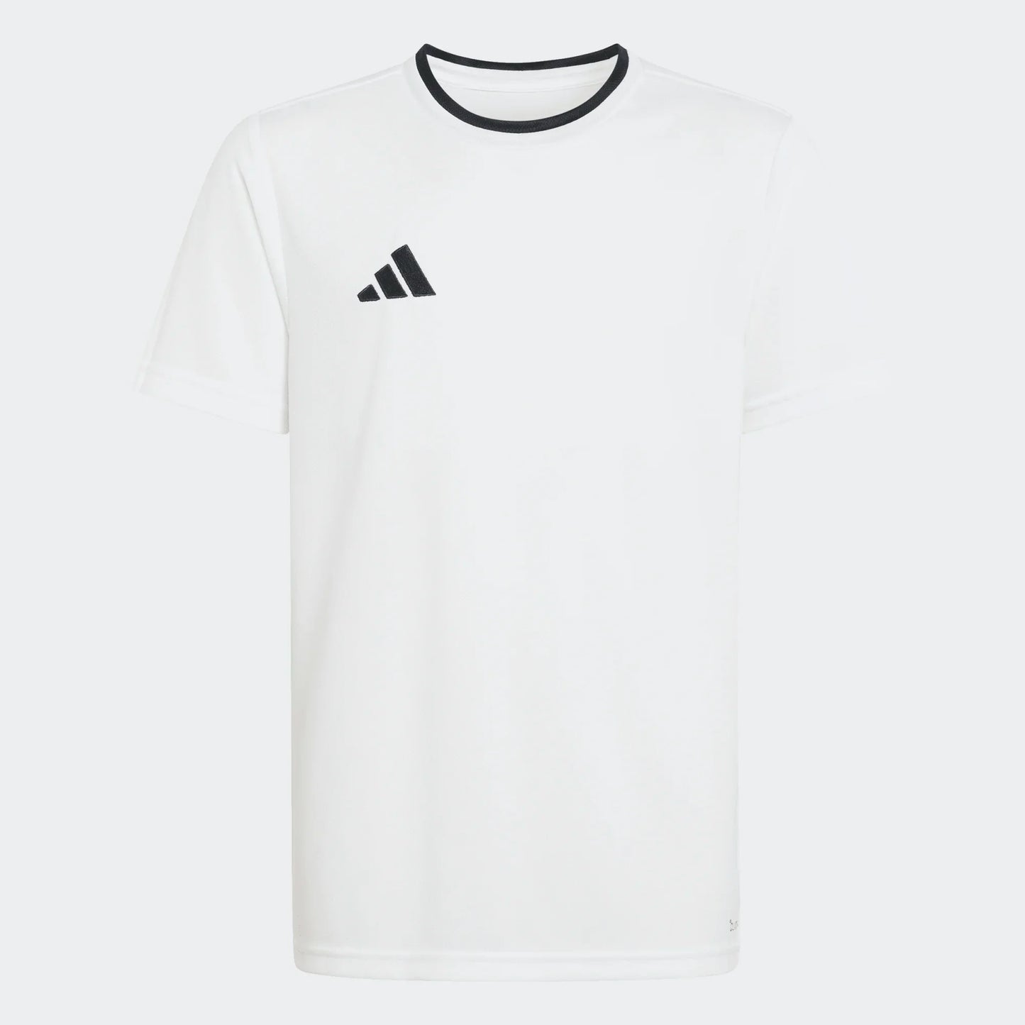 adidas Youth Entrada 26 Poly Tee - White Training Jersey White/Black Youth XSmall - Third Coast Soccer