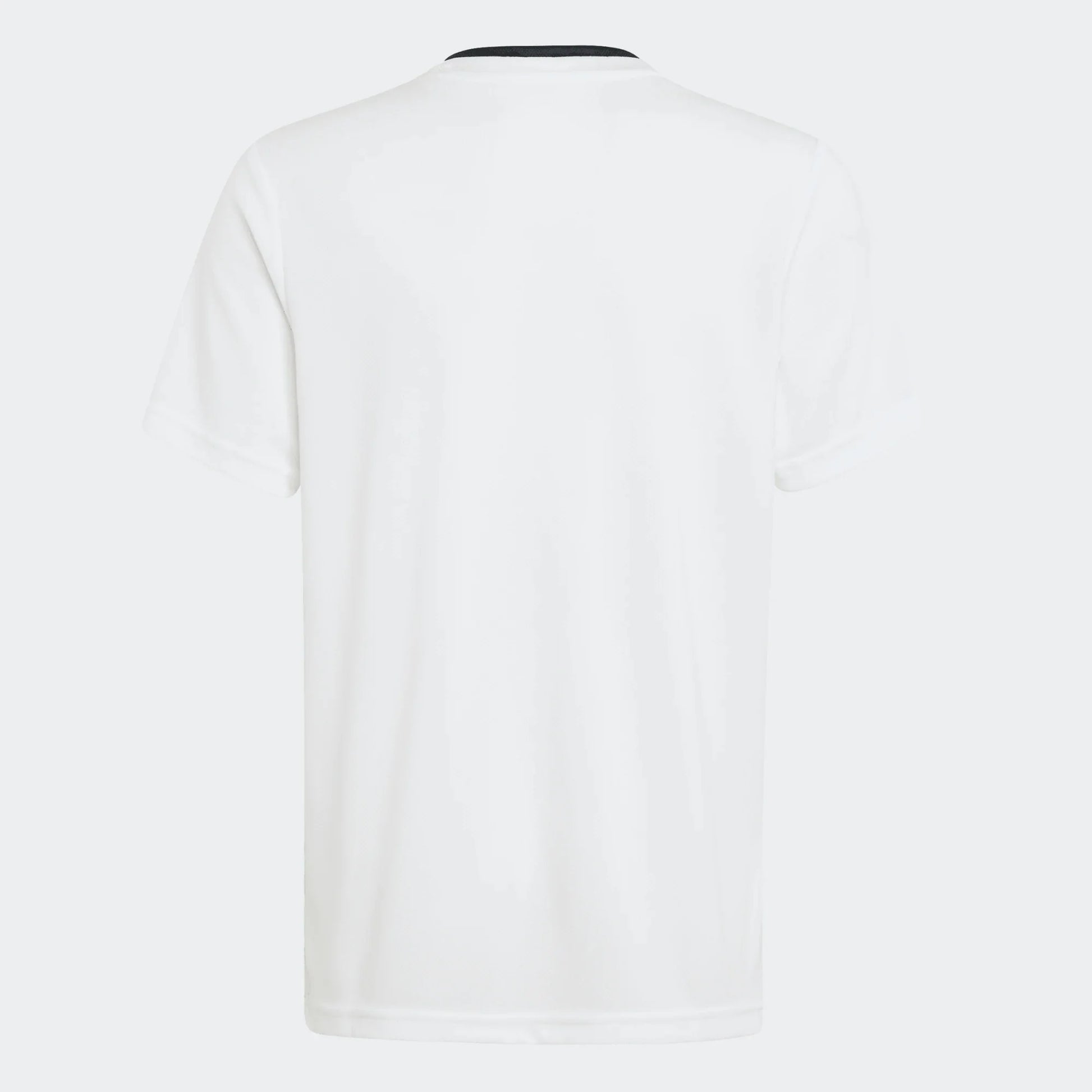 adidas Youth Entrada 26 Poly Tee - White Training Jersey - Third Coast Soccer