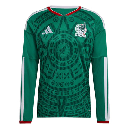adidas Mexico LS Home Jersey 2026 International Replica - Third Coast Soccer